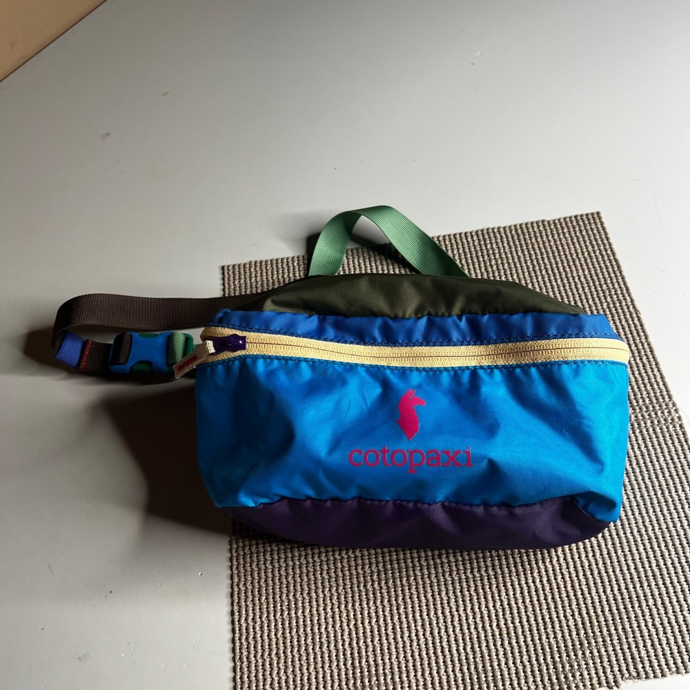 Cotopaxi Bataan 3L Del Dia Hip Pack Multi Color Block Waist Bag Fanny Pack